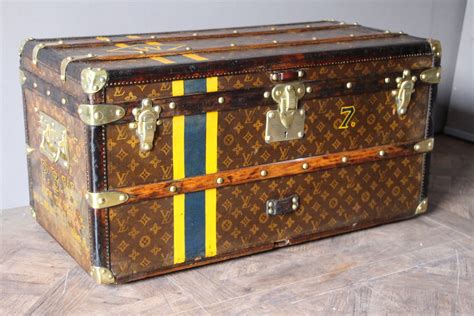 louis vuitton steamer trunk history|vintage Louis Vuitton hard suitcase.